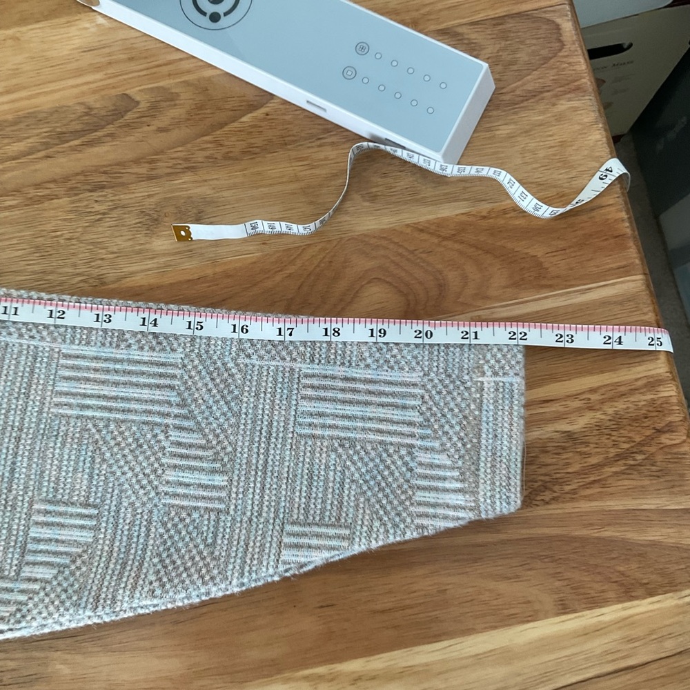 Southern Marsh Gray Patterned Zip-Up Sweater - image 9